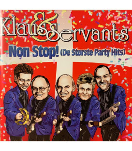 Klaus & Servants – Non Stop! De Største Party Hits! - CD - BRUGT