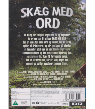 Skæg med ord : Afsnit 1-8 - DVD - BRUGT