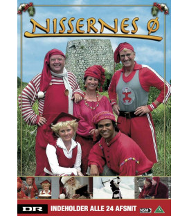Nissernes Ø - Indeholder alle 24 afsnit - 4 DVD - BRUGT