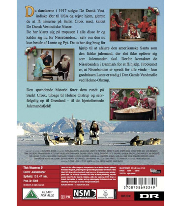 Nissernes Ø - Indeholder alle 24 afsnit - 4 DVD - BRUGT