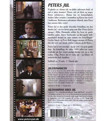 Peters Jul + A Christmas Romance - DVD - BRUGT