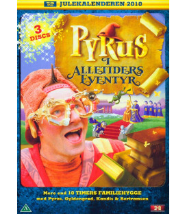 Pyrus i Alletiders Eventyr - 3 DVD - BRUGT