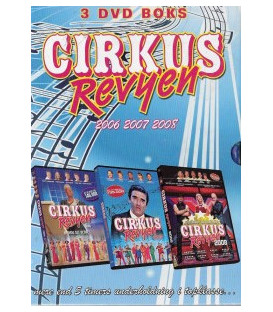 CIRKUSREVYEN 2006 / 2007 / 2008 (3-DISC) - DVD - NY