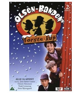 Olsen Bandens Første Kup: Alle 24 Afsnit - DVD - BRUGT