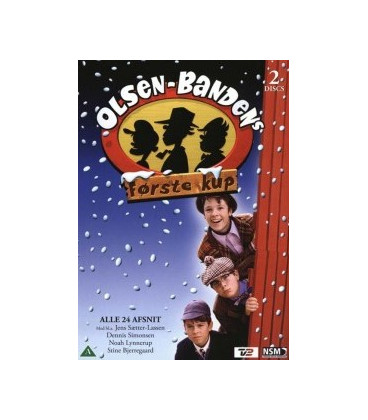 Olsen Bandens Første Kup: Alle 24 Afsnit - DVD - BRUGT