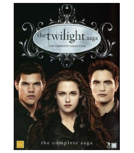 The Twilight Saga: Complete Collection - 6 DVD - BRUGT