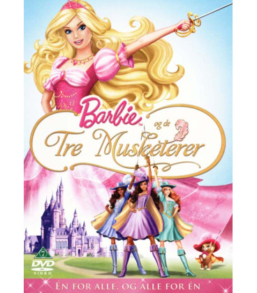 Barbie Og De Tre Musketerer - DVD - BRUGT