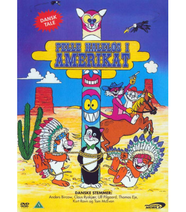 Pelle Haleløs I Amerika - DVD - BRUGT