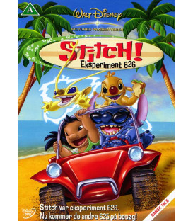 Stitch Eksperiment 626 - Disney - DVD - BRUGT