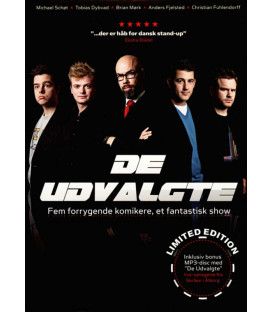 De Udvalgte: Fem forrygende komikere - CD - DVD - BRUGT