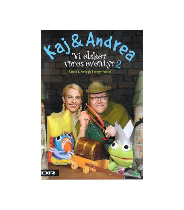 Kaj & Andrea: Vi Elsker Vores Eventyr 2 - DVD - BRUGT