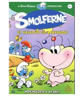Smølferne 4: Et Kæledyr Til Babysmølf - DVD - BRUGT