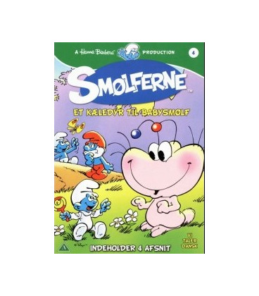 Smølferne 4: Et Kæledyr Til Babysmølf - DVD - BRUGT