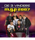 De 3 Vindere MGP 2007 - 16 Numre / Vindersangene / Karaoke DVD - CD - BRUGT