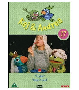 Kaj & Andrea 17: Trylleri + Robin Hood - DVD - BRUGT