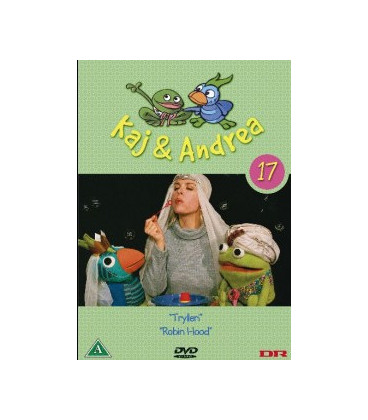 Kaj & Andrea 17: Trylleri + Robin Hood - DVD - BRUGT