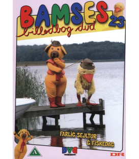 Bamses Billedbog 23: Farlig Sejltur & Fiskedag - DVD - BRUGT