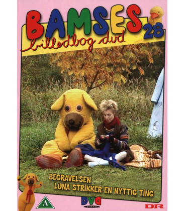 Bamses Billedbog 28 Begravelsen Luna Strikker En Nyttig Ting DVD 