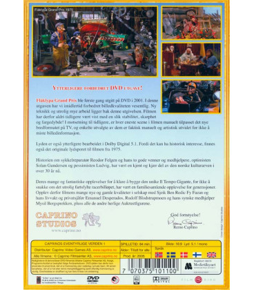 Bjergkøbing Grand Prix - Flåklypa Grand Prix (norsk omslag) - DVD - BRUGT