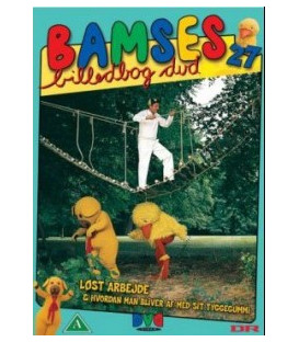 Bamses Billedbog 27: Løst Arbejde & Hvordan Man Bliver Af Med Sit Tyggegummi - DVD - BRUGT