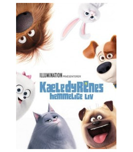 Kæledyrenes hemmelige liv - DVD - BRUGT