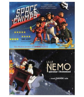 Space Chimps + Lille Nemo - 2 DVD - BRUGT