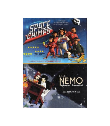 Space Chimps + Lille Nemo - 2 DVD - BRUGT
