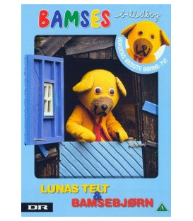 Bamses Billedbog 42: Lunas Telt & Bamsebjørn - DVD - BRUGT