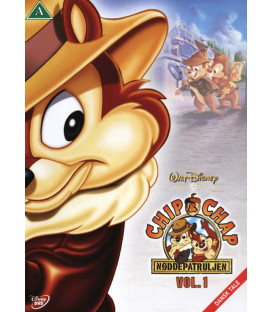 Chip & Chap: Nøddepatruljen 1 - Disney  - DVD - BRUGT