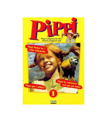Pippi Langstrømpe 1: Pippi Flytter Ind I Villaen - DVD - BRUGT