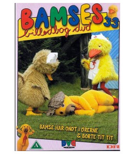 Bamses Billedbog 33: Har Ondt I Ørerne + Borte Tit Tit - DVD - BRUGT