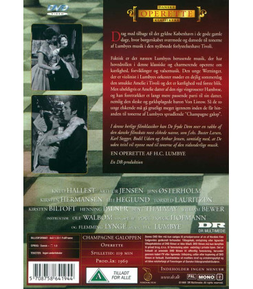 Champagnegaloppen (Operette) - DVD - BRUGT