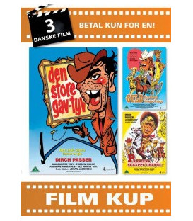 3 Danske Film - Den store gavtyv.. - 3 DVD - BRUGT