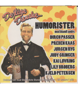 Dejlige Danske Humorister - 2 CD - BRUGT