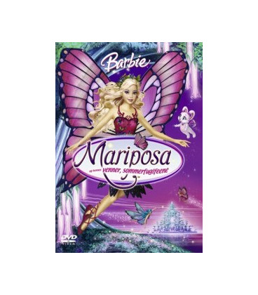 Barbie: Mariposa Og Hendes Sommerfugle-fe-venner - DVD - BRUGT