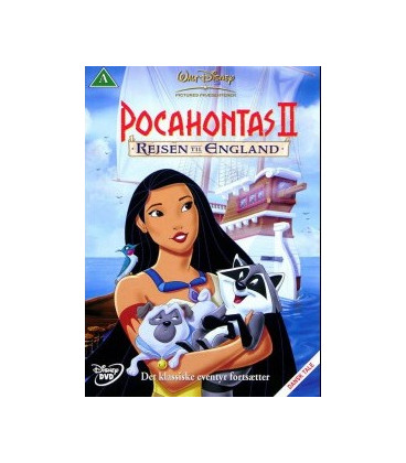 Pocahontas 2: Rejsen Til England - DVD - BRUGT