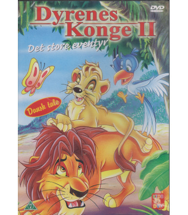 Dyrenes Konge 2 - Det store eventyr - DVD - NY