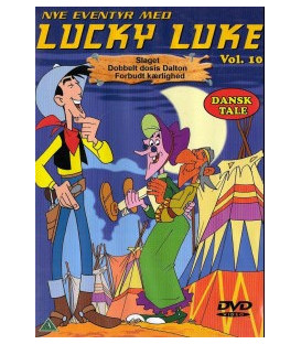 Lucky Luke: Nye Eventyr Med 10 - DVD - BRUGT