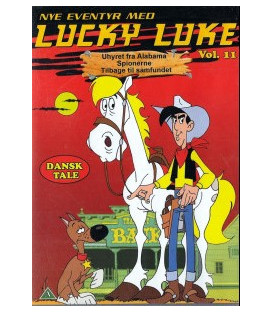 Lucky Luke: Nye Eventyr Med 11 - DVD - BRUGT