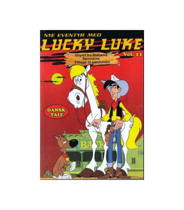 Lucky Luke: Nye Eventyr Med 11 - DVD - BRUGT