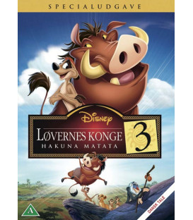 Løvernes Konge 3: Hakuna Matata - Disney - Specialudgave - DVD - BRUGT