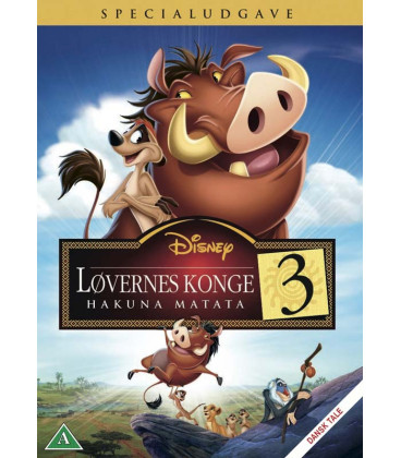 Løvernes Konge 3: Hakuna Matata - Disney - Specialudgave - DVD - BRUGT