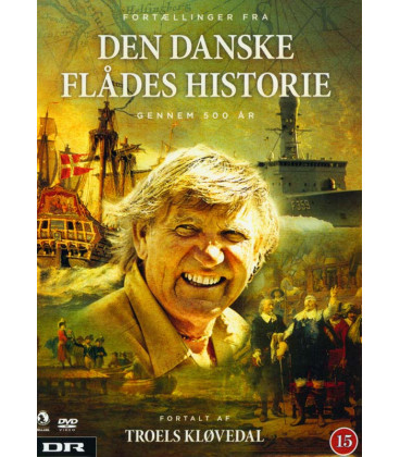 Den Danske Flådes Historie - 2 DVD - BRUGT