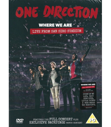 One Direction: Where We Are - DVD - BRUGT