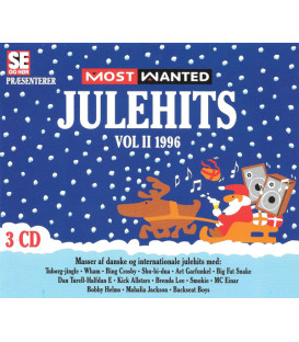 Most Wanted Julehits Vol II 1996 - 3 CD - BRUGT