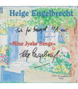 Helge Engelbrecht - Mine jyske sange - 2 CD - BRUGT