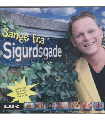 Sigurd Barrett - Sange fra Sigurdsgade - CD - DVD - BRUGT
