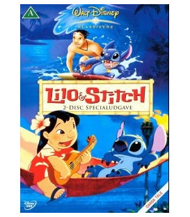Lilo & Stitch - Disney Klassiker - Guldnummer 41- Specialudgave -  2 DVD - BRUGT