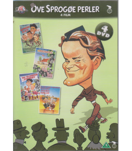 Ove Sprogøe perler - 4 DVD - BRUGT