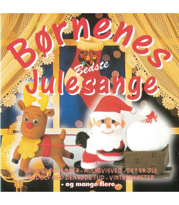 Børnenes bedste julesange - CD - BRUGT